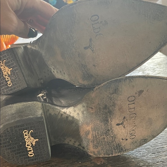 Old Gringo Black Studded Heeled Boots - Picture 6 of 7